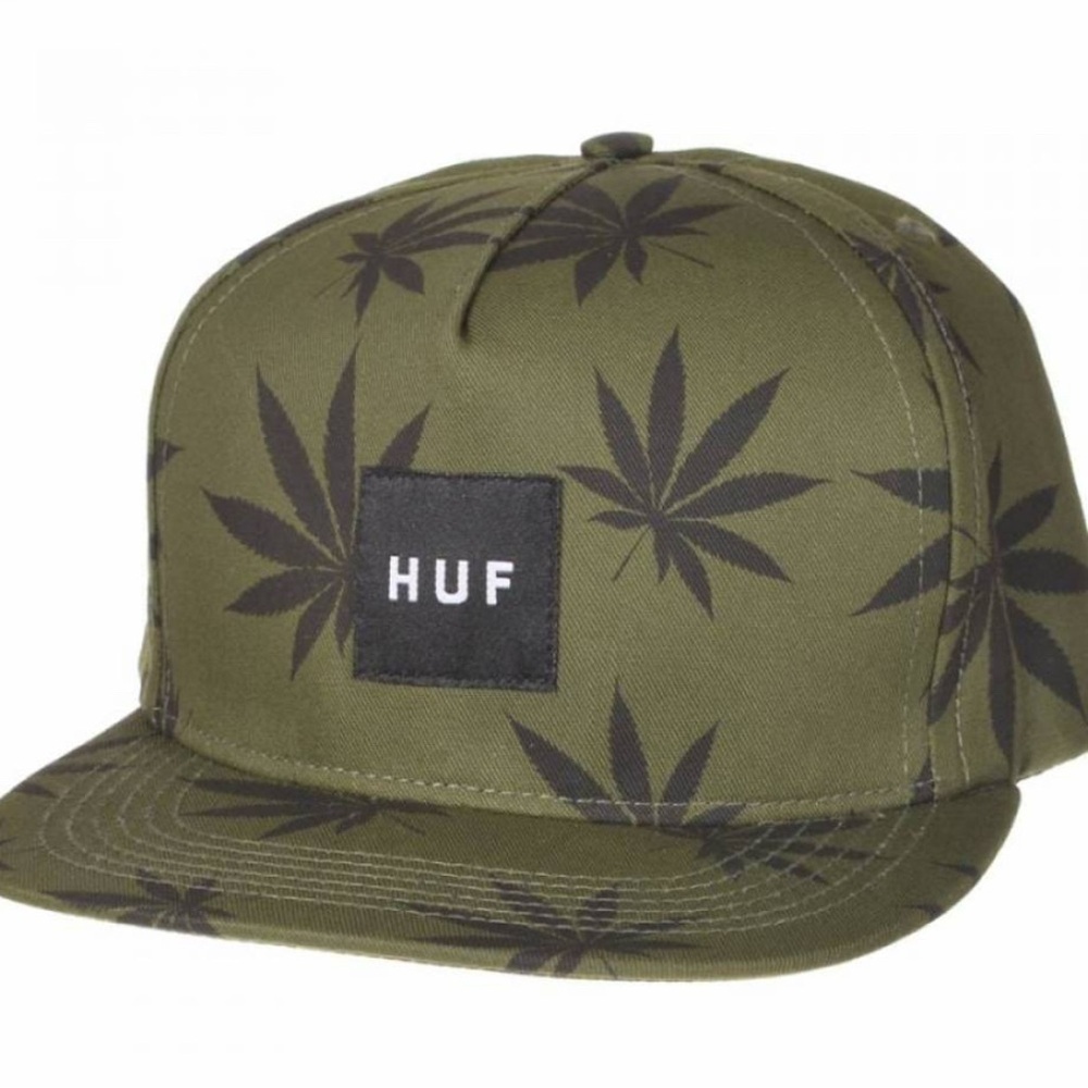 HUF Plantilfe Box Logo SnapBack Cap